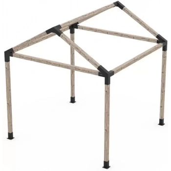 BAHÇE AHŞAP KAMELYA ÇARDAK YAPI SETİ METAL BAĞLANTI APARATI