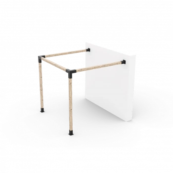 Duvara Monte Bahçe Teras Kamelyası 4 Parça Ayak İçerir