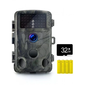 Fotokapan Avcılık Takip Kamerası Hareket Sensörlü Gece Görüşlü Yüksek Görüntü Kalitesi