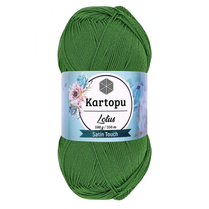 1 Adet Lotus Bikini Büstiyer Bluz Örgü İpi  K486 Çam Yeşili