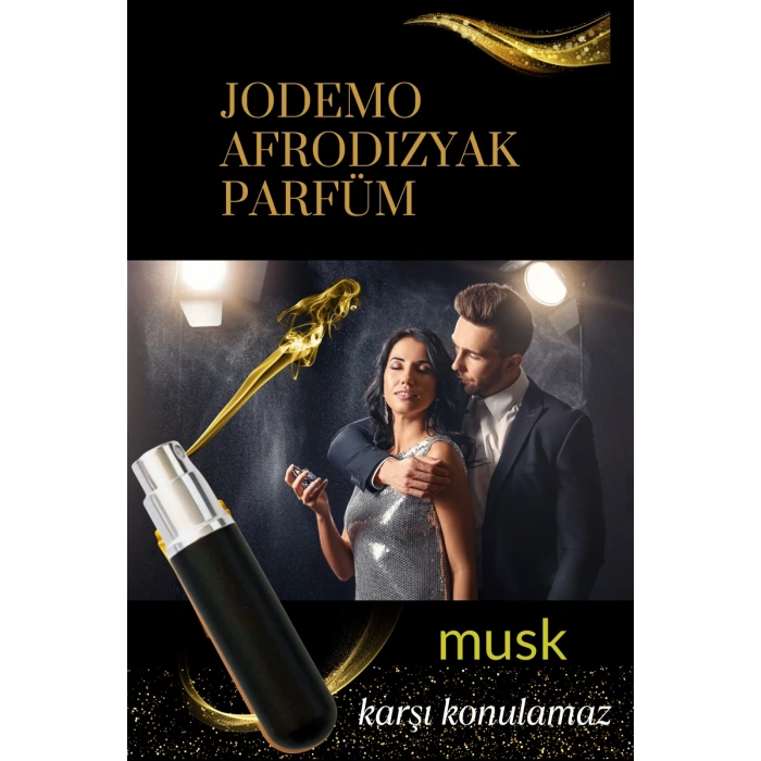 2 Adet Afrodizyak Etkili Erkek Parfüm Cep Boy Musk 5ml