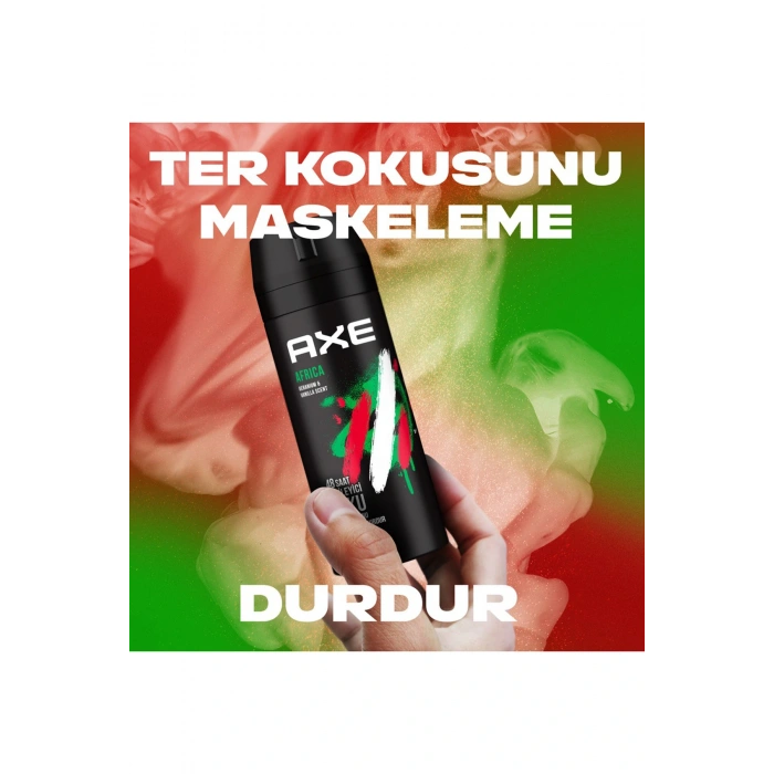 3 Adet Axe Africa Erkek Deodorant Sprey 150 ml