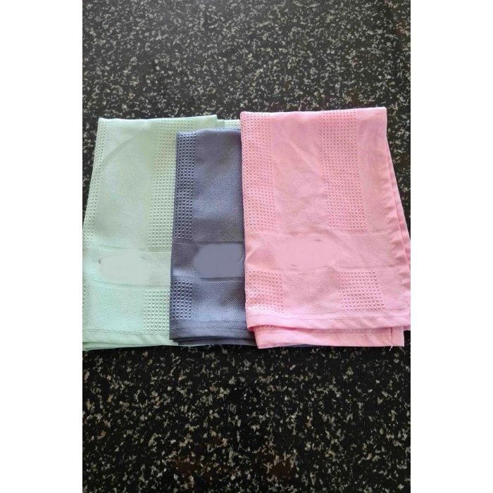 3 Adet Gerçek Mikrofiber Temizlik Bezi (40x60 Cm) - İz Bırakmaz Cam Ev Araba Temizlik Bezi