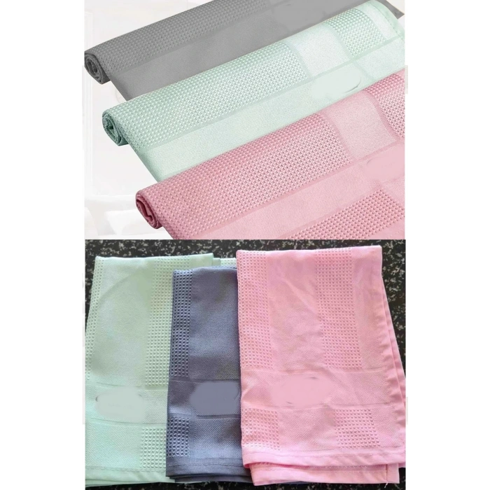 3 Adet Gerçek Mikrofiber Temizlik Bezi (40x60 Cm) - İz Bırakmaz Cam Ev Araba Temizlik Bezi