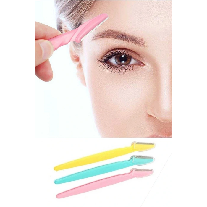 3 Adet Kaş Şekillendirici Ustura Arko Nem Zeytinyağı Kremi 20 cc