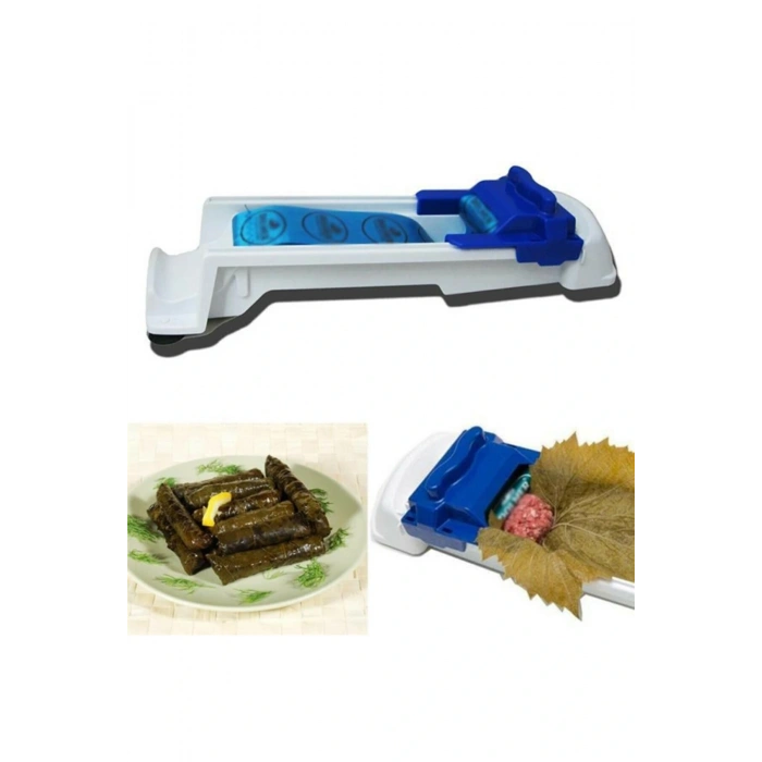 3 Kademeli Kalınlık Ayarlı Pratik Yaprak Sarma Makinesi