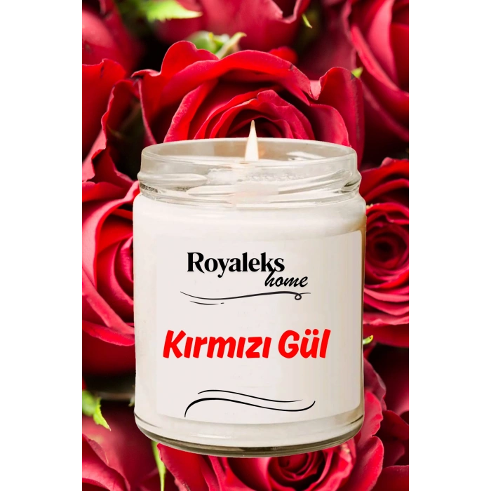 4 Adet Doğal Özel Seri Kokulu Dekoratif Kavanoz Mum 4X210 cc - Ateşli Set - RYL