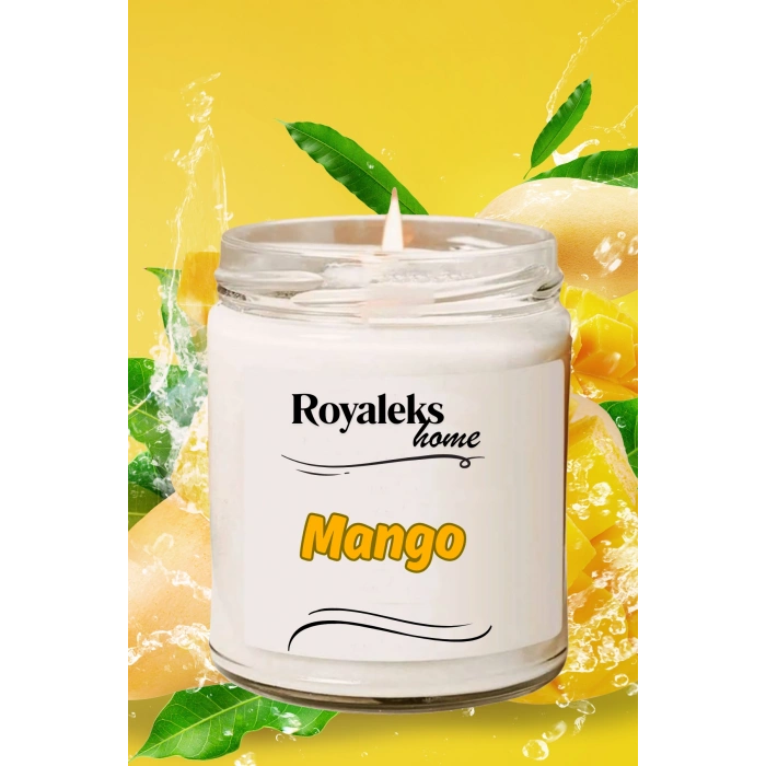 4 Adet Doğal Özel Seri Kokulu Dekoratif Kavanoz Mum 4X210 cc - Tropikal Set - RYL