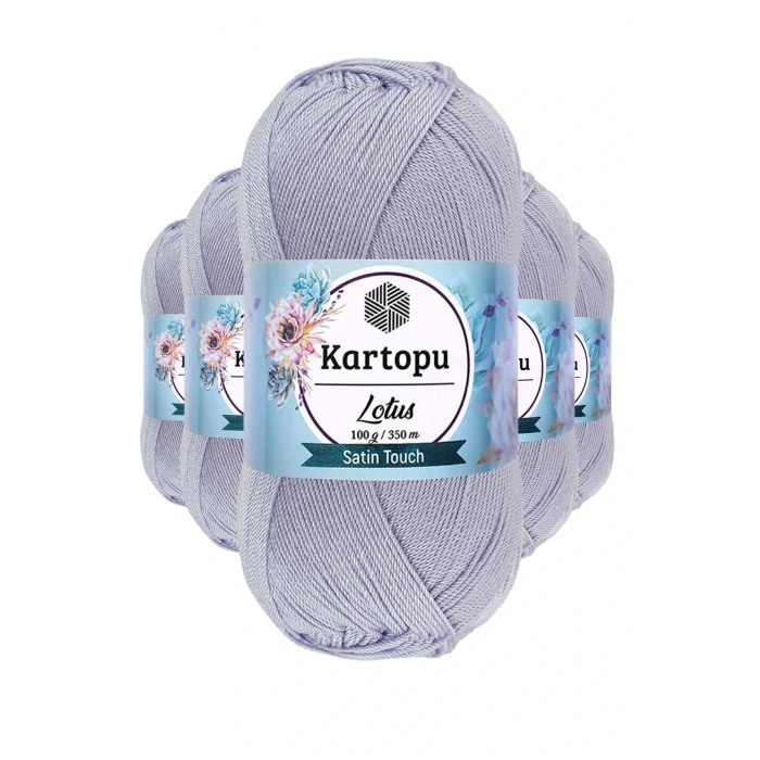 5 Adet Lotus Bikini Büstiyer Bluz Örgü İpi  K714 Gri