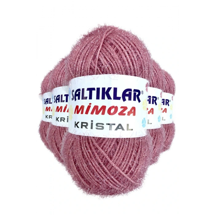 5 Adet Mimoza Kristal Işıltılı Şal Patik Yelek İpi 28