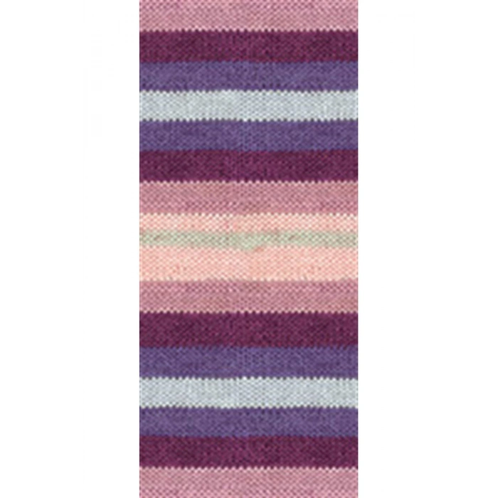 5 Adet Vega Stripe Premium Akrilik El Örgü İpi Yünü No: 82415