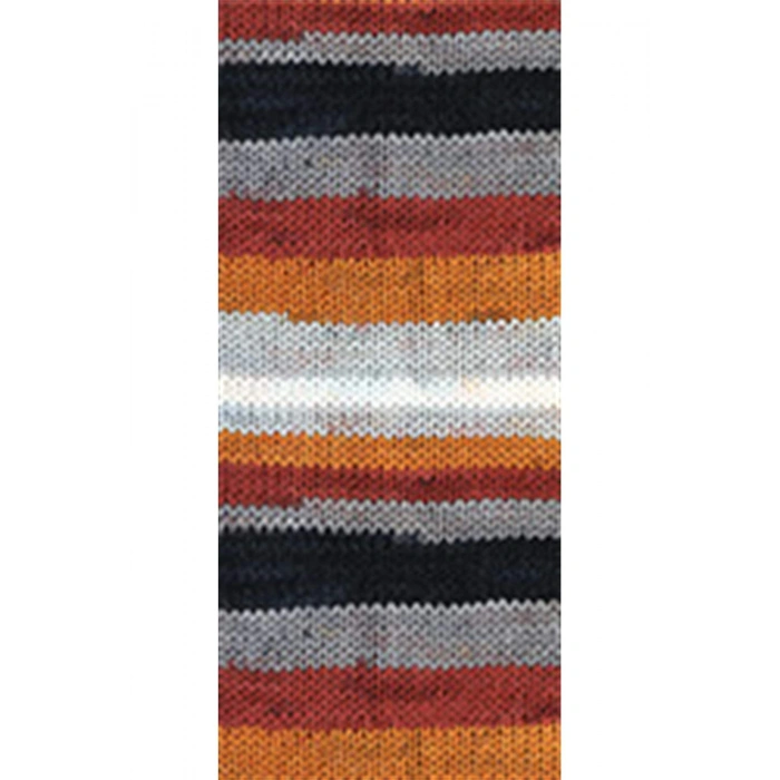 5 Adet Vega Stripe Premium Akrilik El Örgü İpi Yünü No: 82417