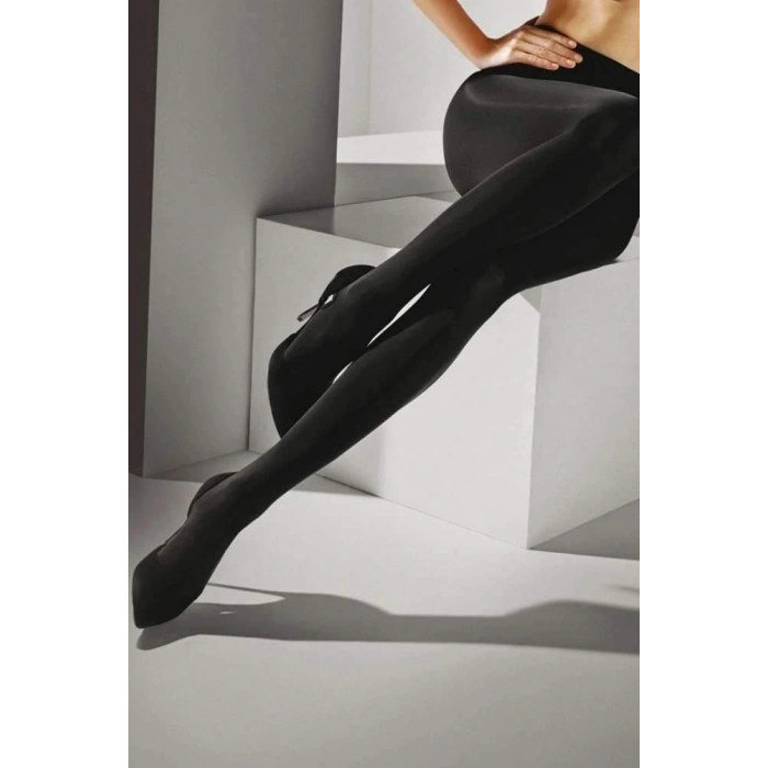 6 Adet Siyah 100 Denye Kalın Kışlık Külotlu Çorap Opak Naturel Esnek 6lı Paket