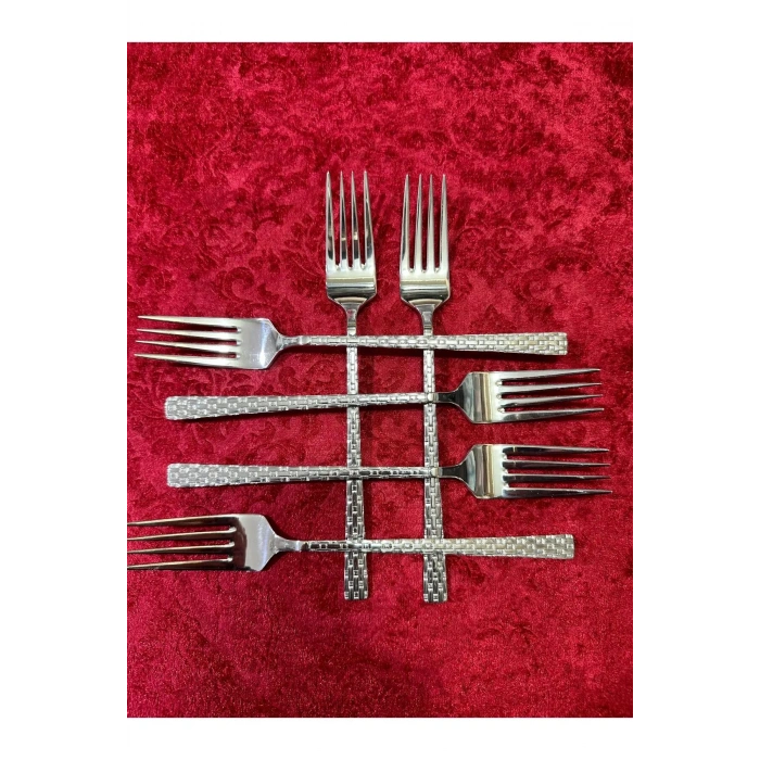 6lı Lüx Hasır Yemek Çatalı Royaleks-69022