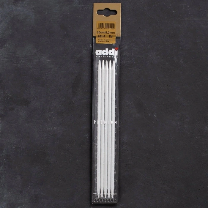Addi 5mm 20cm 5 li Çorap Şişi - 201-7