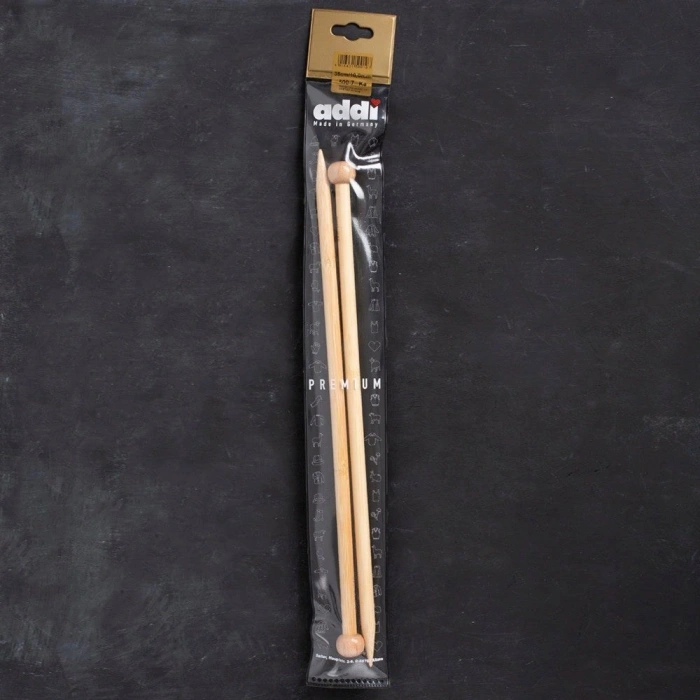 Addi Bambus 10mm 35cm Bambu Örgü Şişi - 500-7