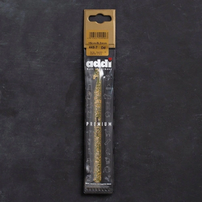 Addi Champagner 9mm 15cm Plastik Simli Yün Tığ - 4