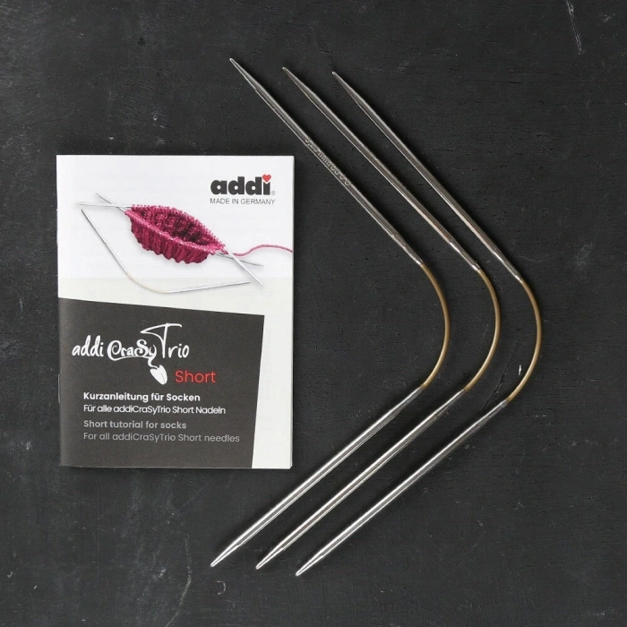 Addi CrasyTrio 3 lü 5 Mm 21 Cm Misinalı Çorap Şişi