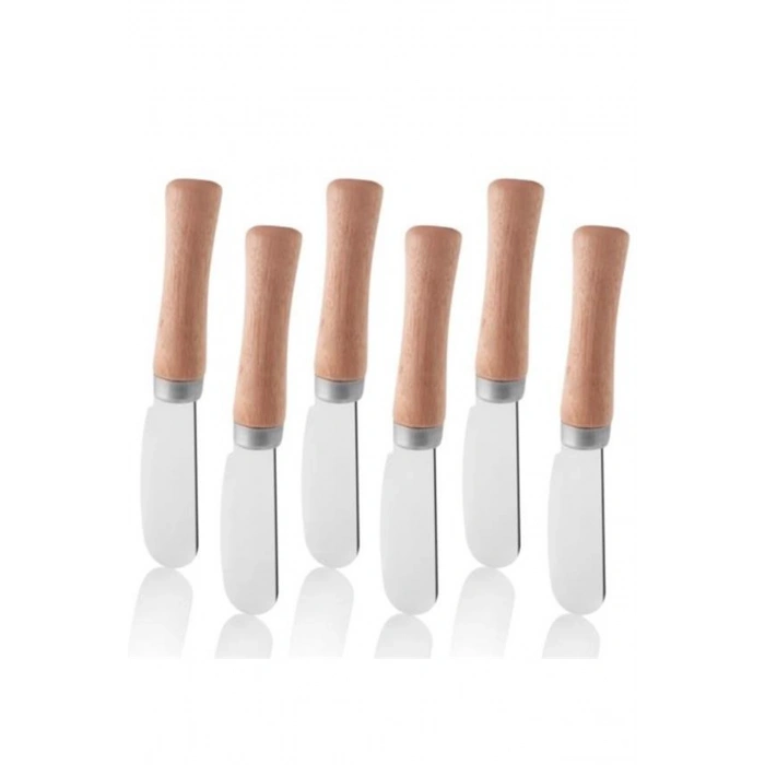 Bambu Saplı Tereyağ Bıçağı 6lı Royaleks-BŞSTB06