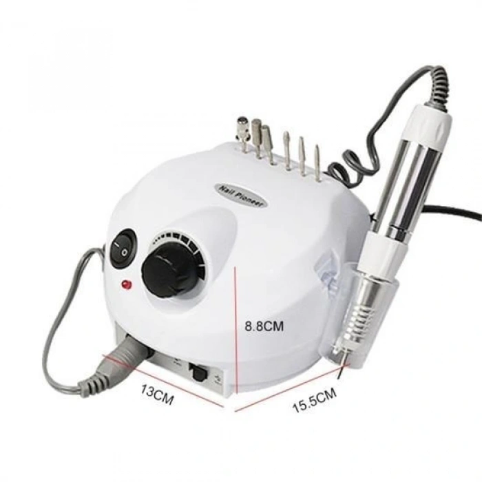 BUFFER® 65 Watt Profesyonel Ev Tipi Pratik Manikür Pedikür Tırnak Bakım Seti