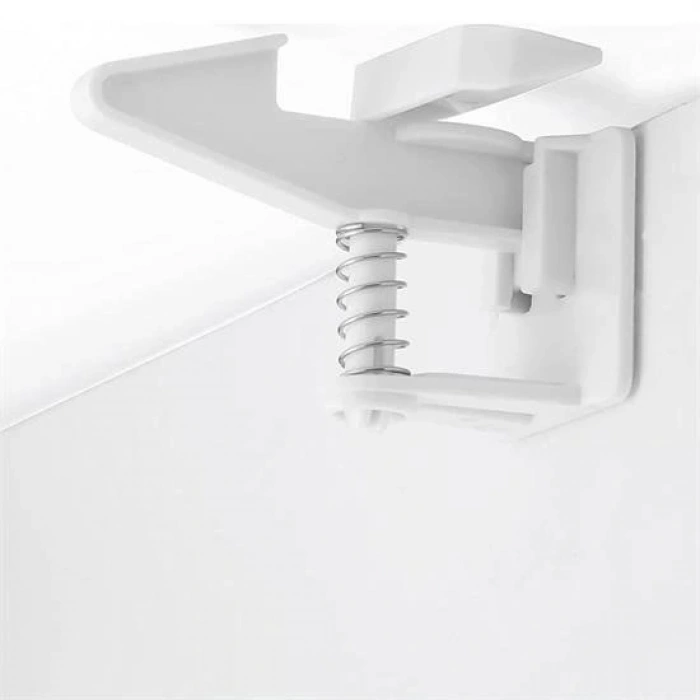 BUFFER® Bebek Çocuk Güvenliği Korumalı Yapışkan Çekmece ve Dolap İçin Tutucu Gizli Güvenlik Kilidi