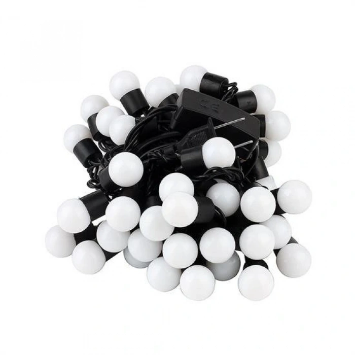 BUFFER® Dekoratif Minik Top 40 Ledli Dekoratif Dolama Led Işık (RGB)