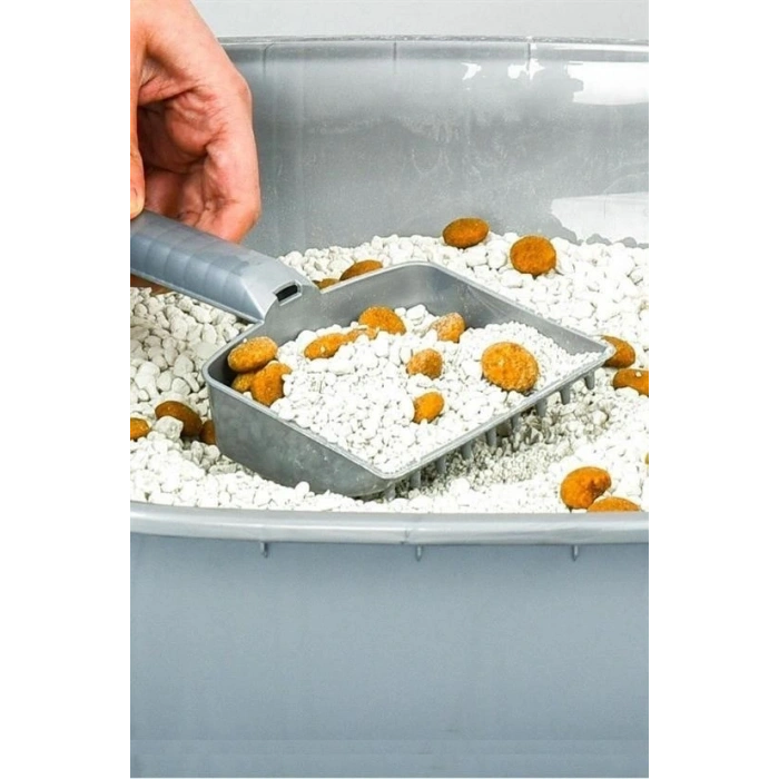 BUFFER® Plastik Evcil Hayvan Kedi Kumu Temizleme Eleme Küreği