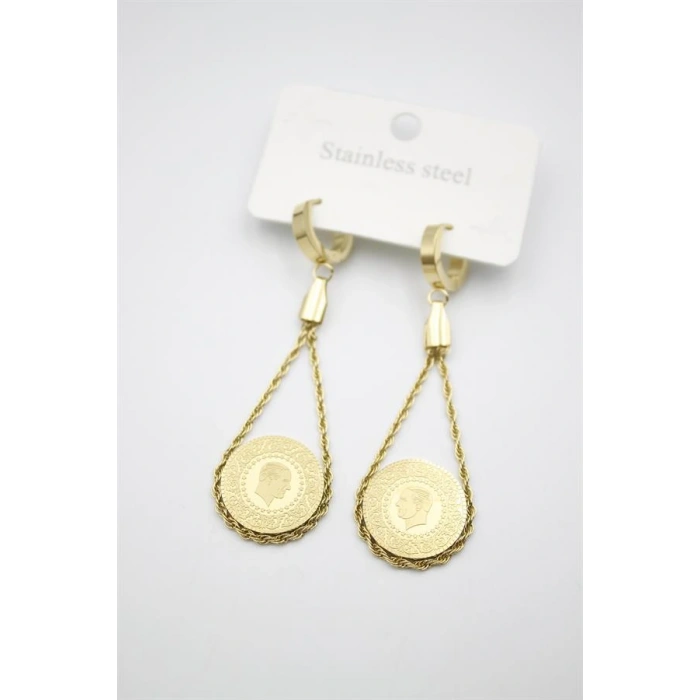 Çeyrek Küpe - Altın