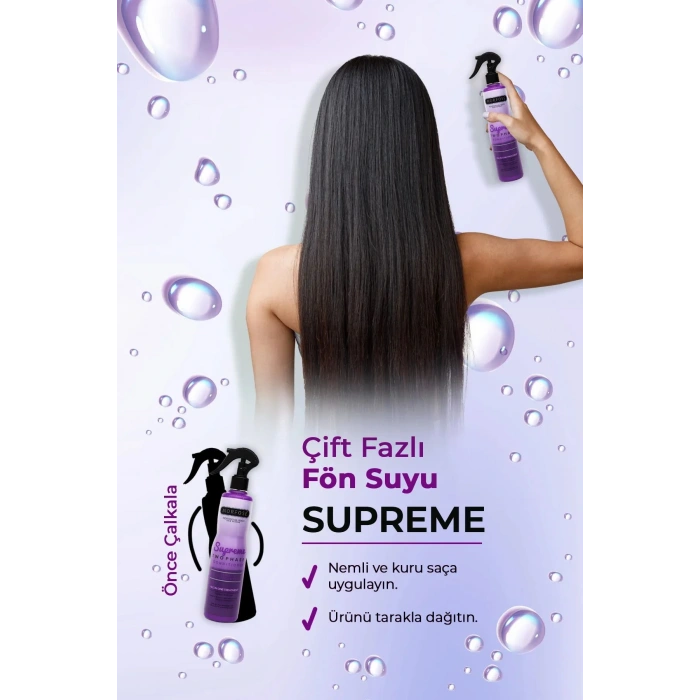 Çift Fazlı Supreme Kondisyoner Fön Suyu 400 ML - mrfs
