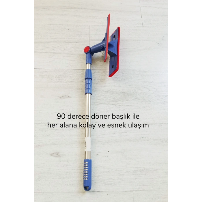 Çok Amaçlı Pratik Cam Temizleyici Kıl Tüy Toplayıcı Halı Kanepe Koltuk Temizleyici Döner Başlıklı