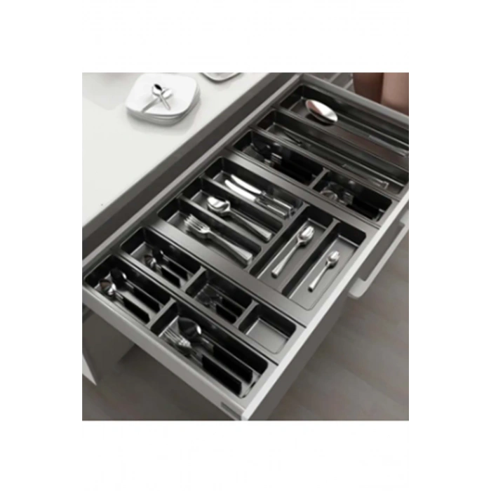 Eco Lüx Modül Kaşıklık Antrasit 42x49 Cm Royaleks-ACERO-20352