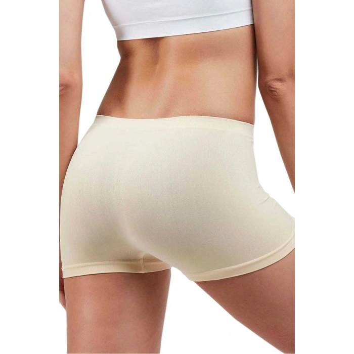 Elite Life Dikişsiz Kadın Boxer Ten Şort 830