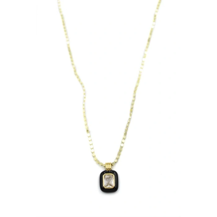 Ezme Zincir Kolye - 60 cm - Altın