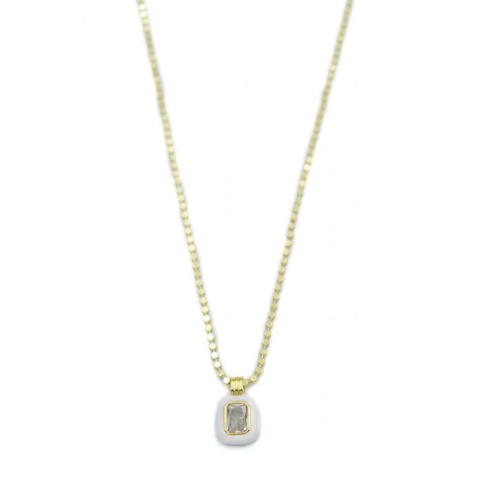 Ezme Zincir Kolye - 60 cm - Altın