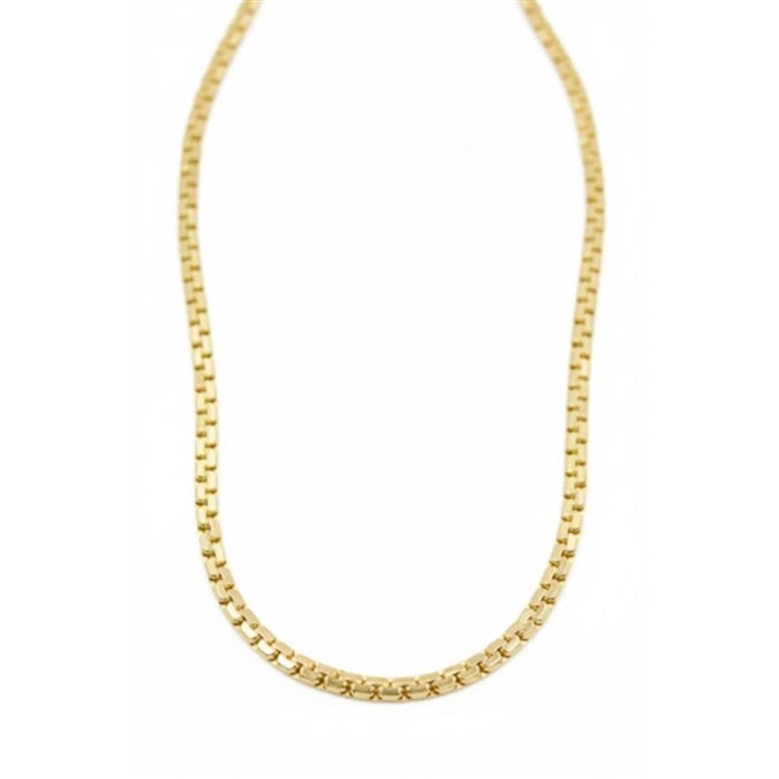 Ezme Zincir Kolye - Altın