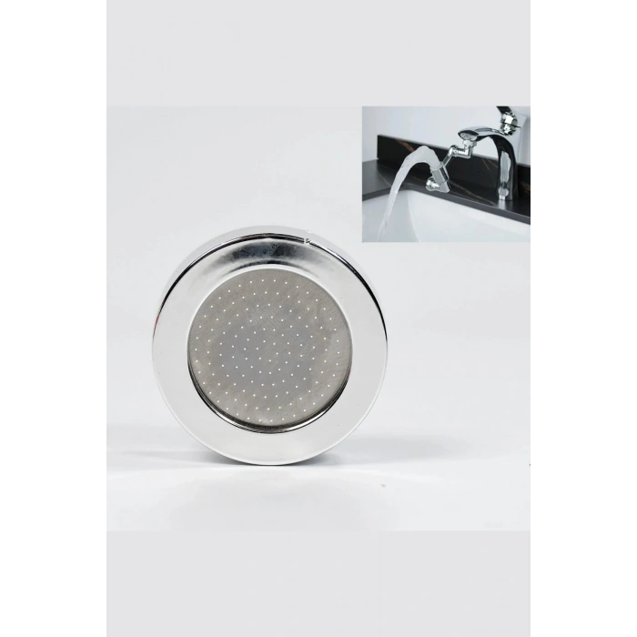 Filtreli Mutfak Banyo Musluk Başlığı 1080 Derece Dönebilen Fonksiyonel Evrensel Büyük Boy