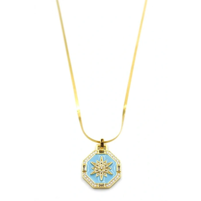 Güneş Kolye - Altın