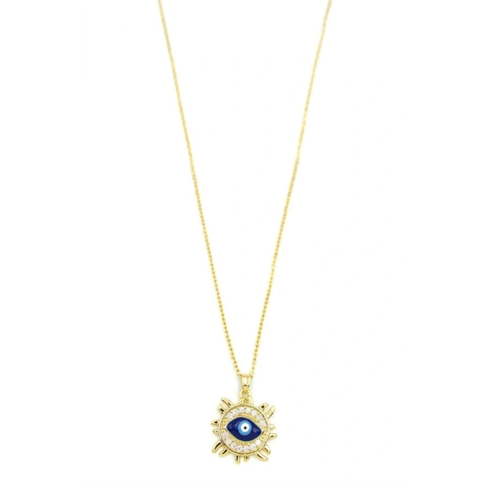 Güneş Kolye - Altın