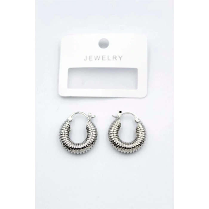 Halka Küpe - Gümüş