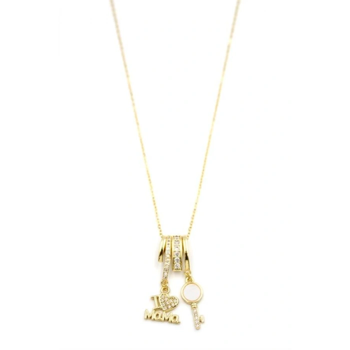 I Love Mama Kolye - Altın