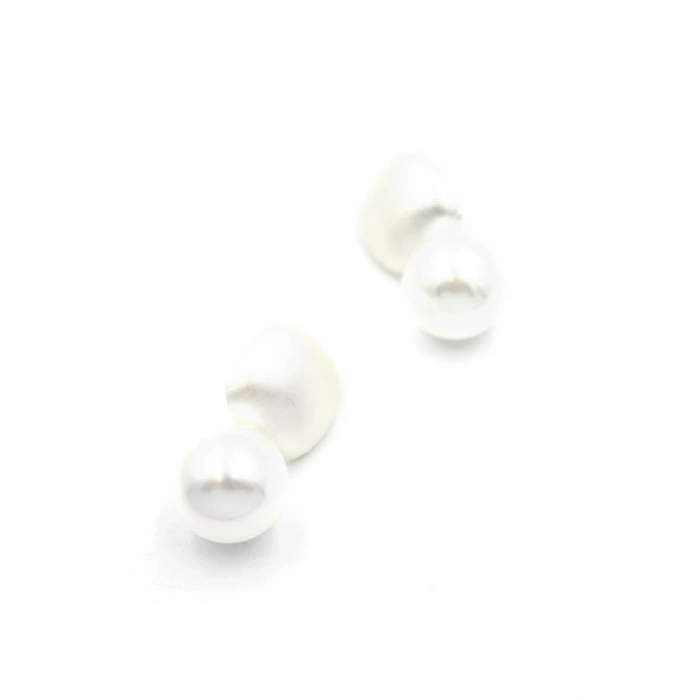 İncili Küpe - Gümüş