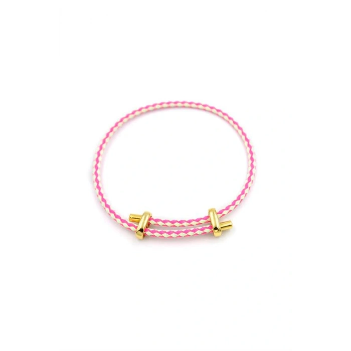 İp Bileklik - Fuşya