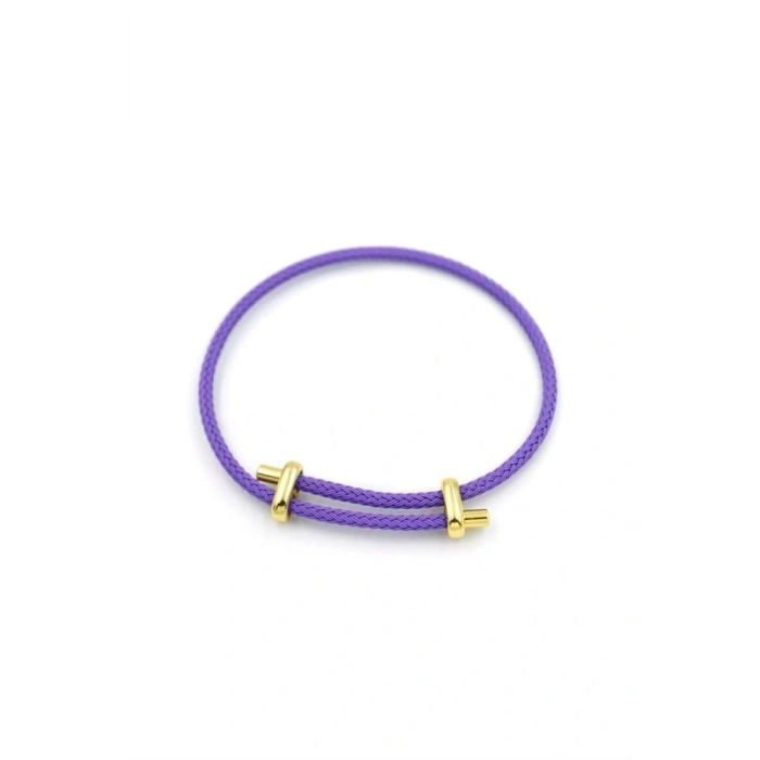 İp Bileklik - Mor
