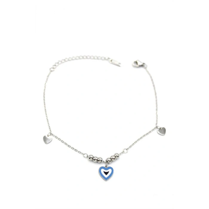 Kalp Halhal - Gümüş