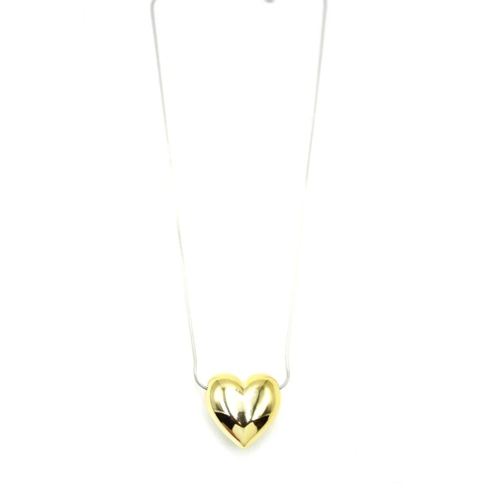 Kalp Kolye - Altın