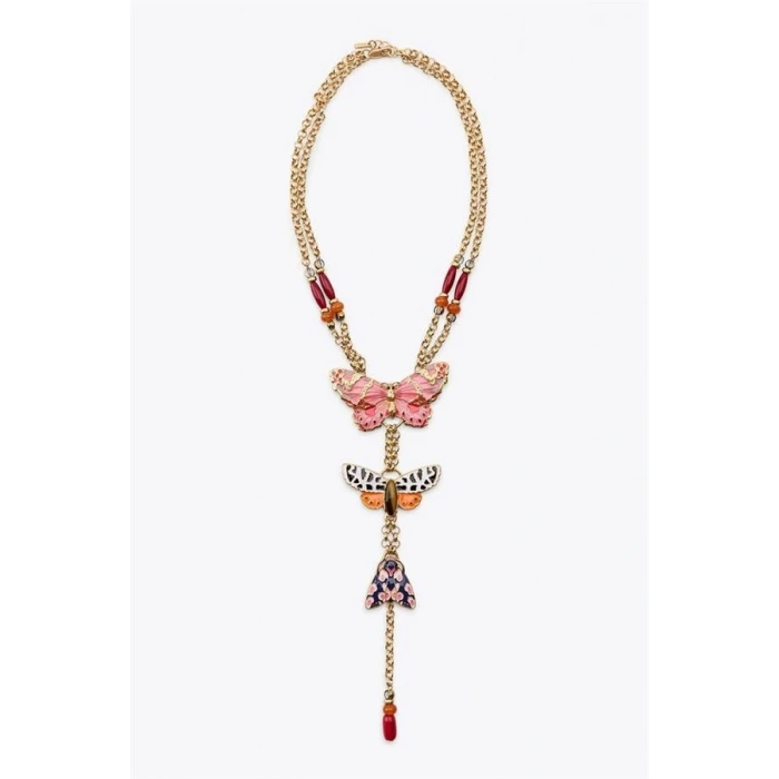 Kelebek Kolye - Altın