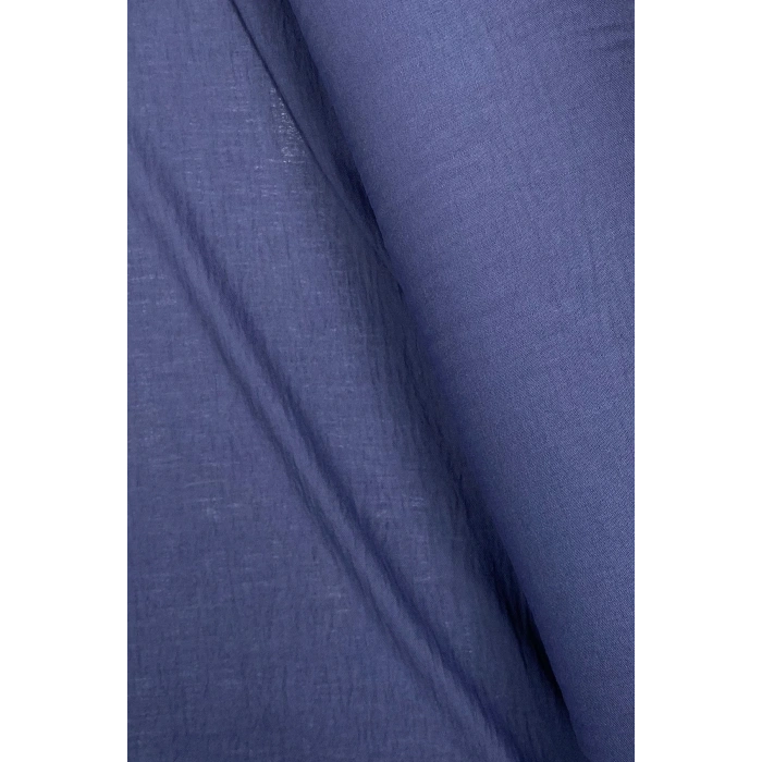 Keten Kumaş - Organik Kumaş - Perde Kumaşı - Ince Keten - Kıyafet Için Kumaş Örtü Lacivert 26