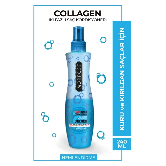 Kolajen Çift Fazlı Kondisyoner Fön Suyu 240 ML - mrfs