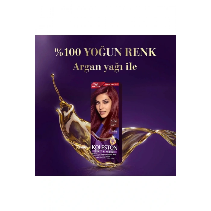 Koleston Intense Saç Boyası 5/66 Patlıcan Moru - Salon Kalitesi