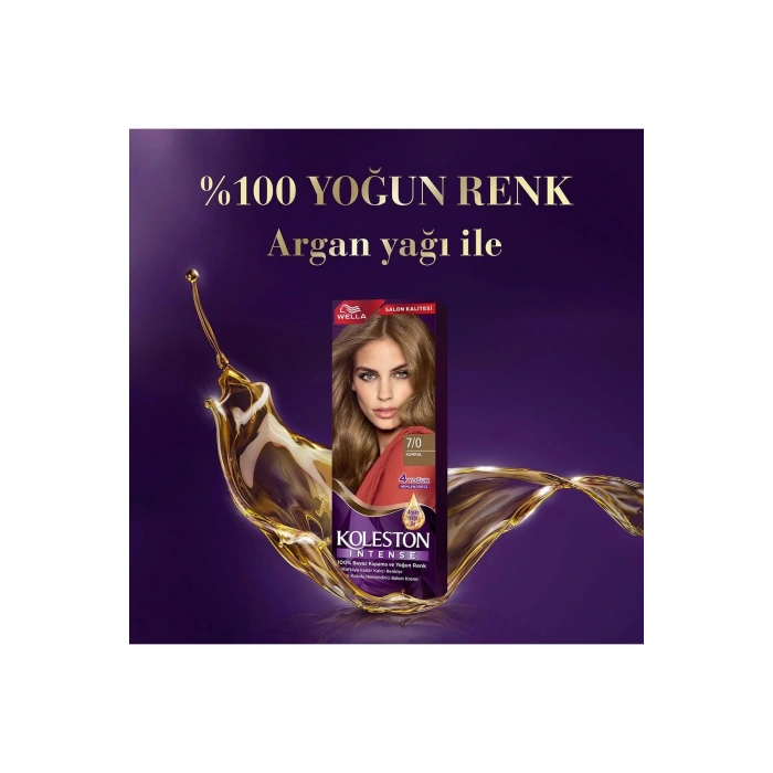 Koleston Intense Saç Boyası 7/0 Kumral - Salon Kalitesi